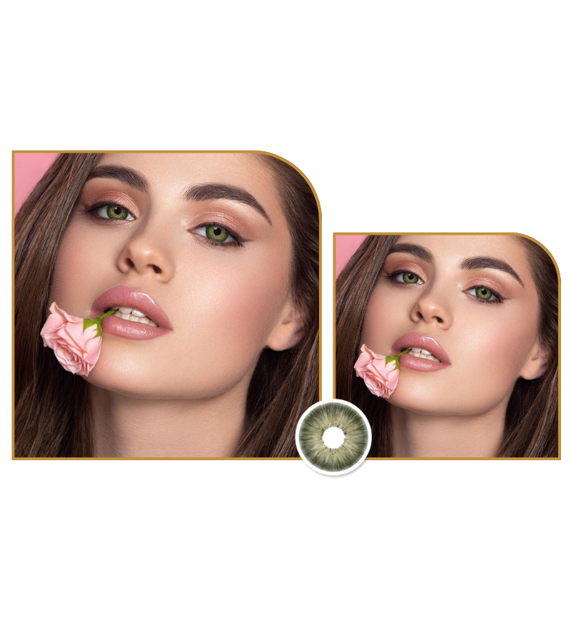 Veni Amazonia Green Colored Contact Lens - VC-30