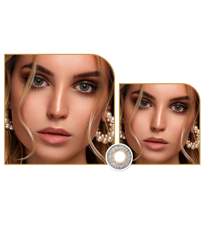 Veni Gray color contact lens VC-12