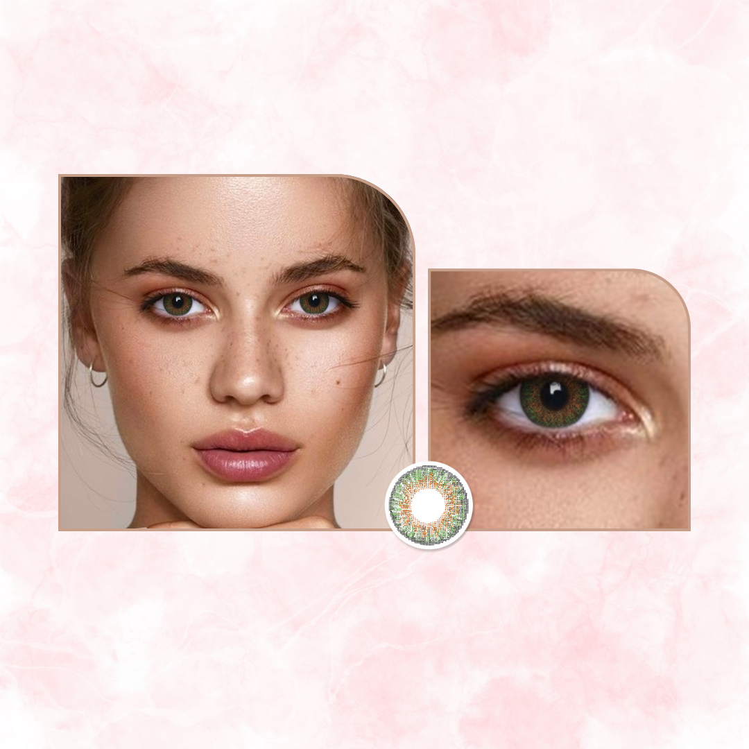 Veni Gemstone Green color contact lens VC-14