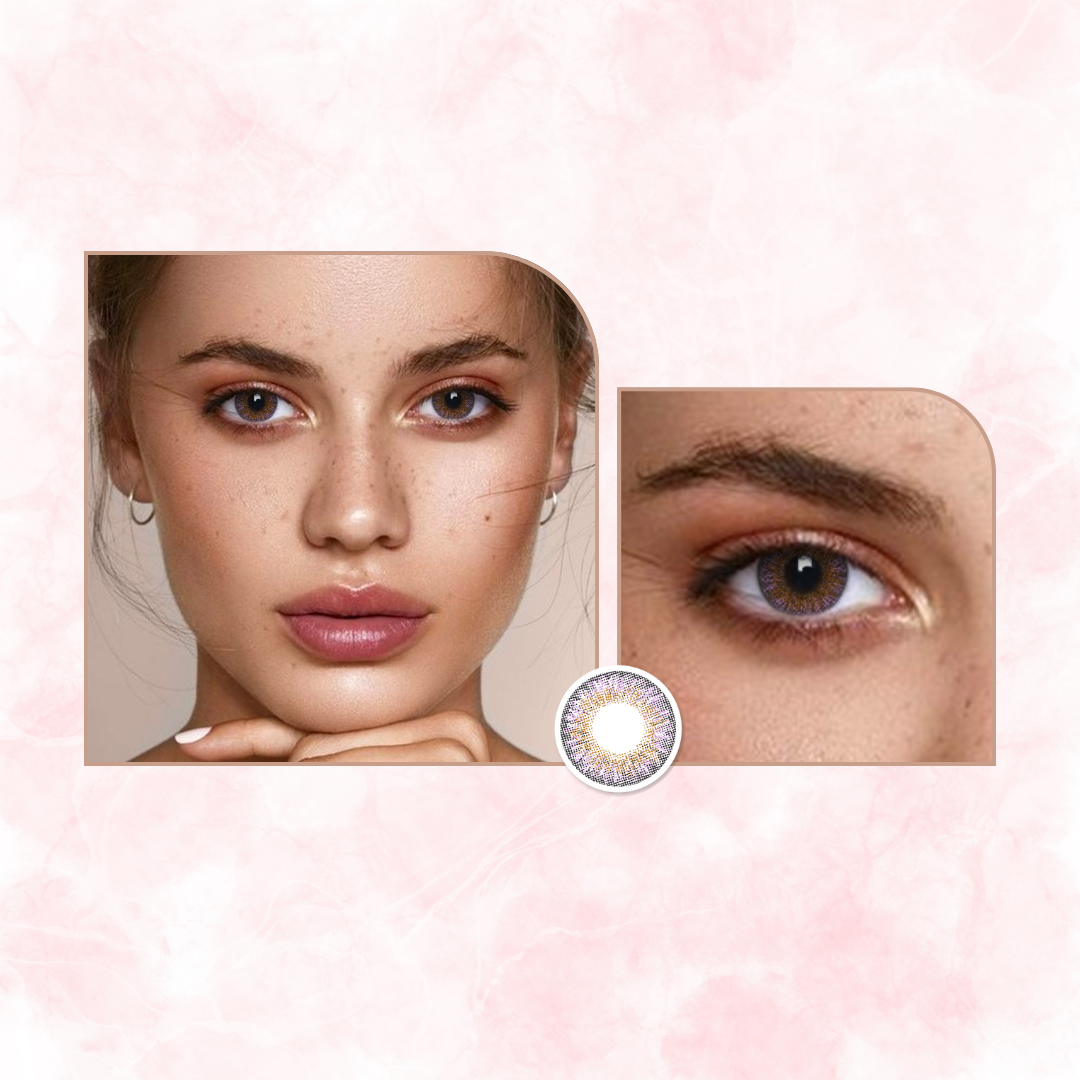 Veni Amethyst color contact lens VC-13