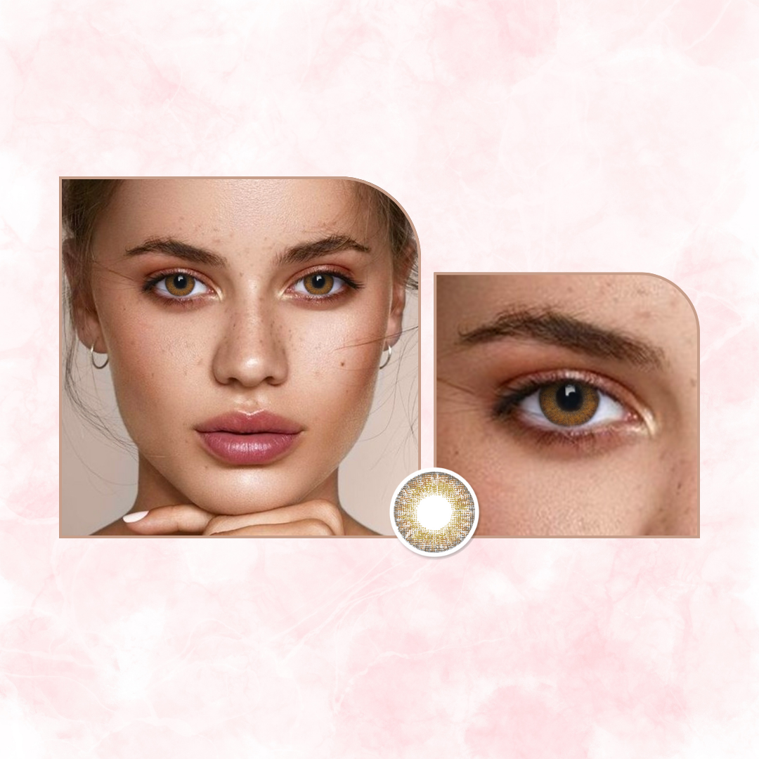 Veni Brown color contact lenses VC-11