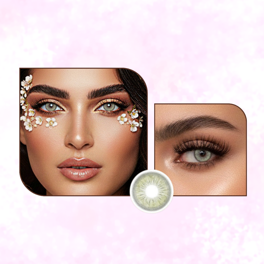 Veni Blossom Green Color Contact Lenses